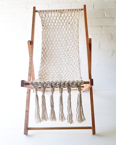 Macrame Deck Chair - <p style='text-align: center;'>R 300</p>